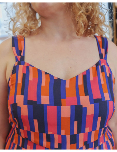Tissu viscose Bookline - Lise Tailor