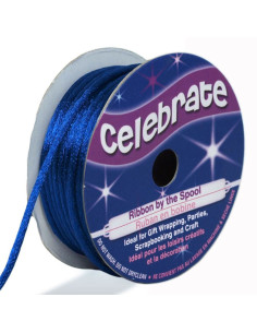 Cordão rabo de rato Celebrate azul royal - 2 mm x 10 metros