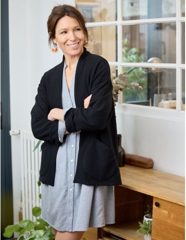 Patron de gilet Cosy - Atelier Scämmit
