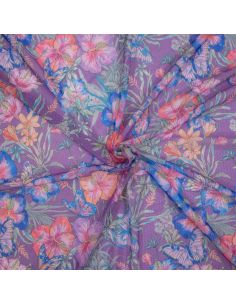 Tissu mesh extensible de bain - Butterfly