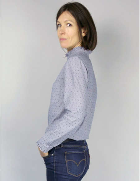 Molde de blusa Passion - Atelier Scämmit