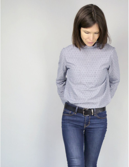 Molde de blusa Passion - Atelier Scämmit