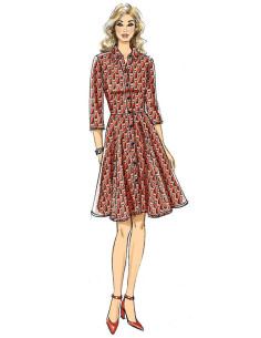Molde de vestido - Butterick 6702 2