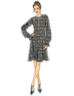 Molde de vestido - Butterick 6705 2