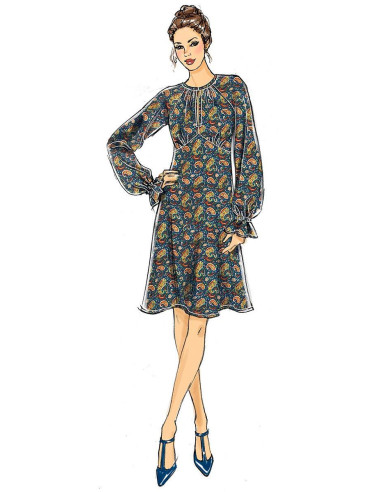 Molde de vestido - Butterick 6705