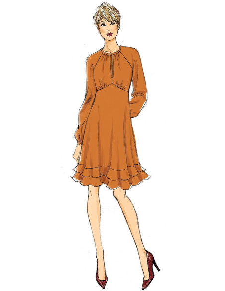 Molde de vestido - Butterick 6705