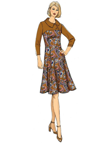 Molde de vestido - Butterick 6707