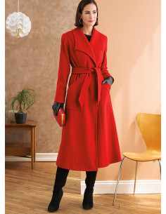 Molde de roupa de cima e cinto - Butterick 6720