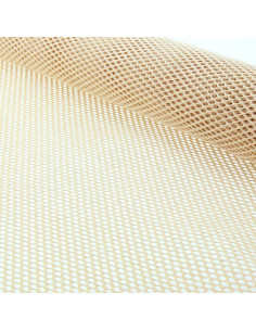 Tecido de rede em algodão orgânico - Natural