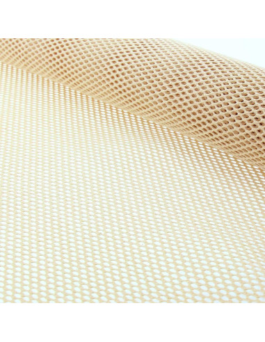 Tecido de rede em algodão orgânico - Natural