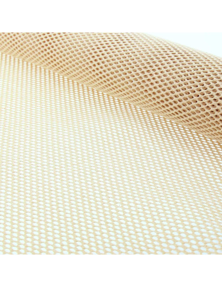 Tecido de rede em algodão orgânico - Natural