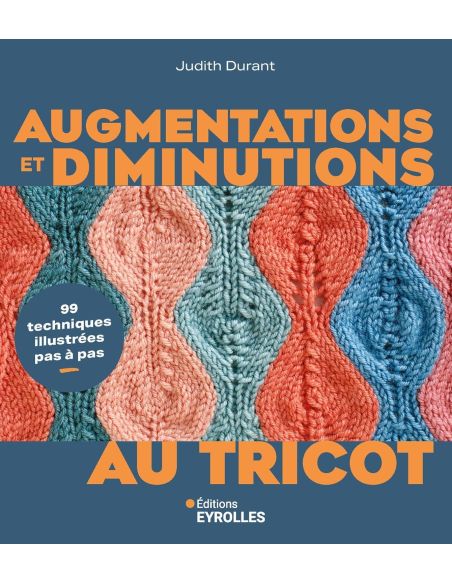 Livre augmentations et diminutions au tricot