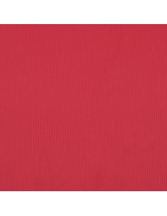 Tecido jersey de algodão canelado - Vermelho 2