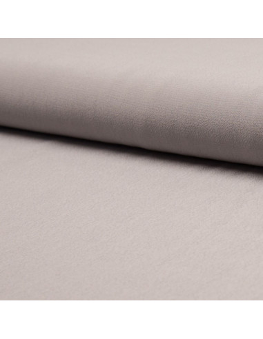 Tecido crepe de viscose - Cinza claro