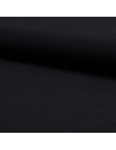 Tecido crepe de viscose - Preto