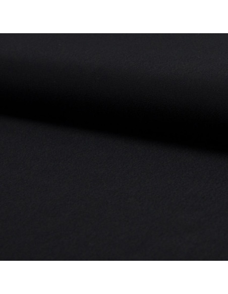 Tecido crepe de viscose - Preto