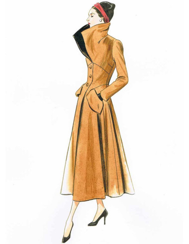 Molde de casaco - Vogue 1669