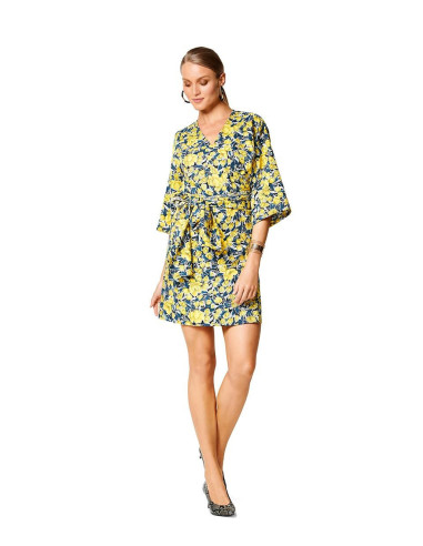 Molde de vestido - Burda 6207