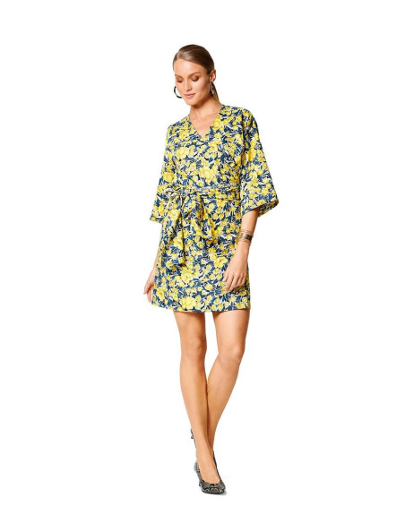 Molde de vestido - Burda 6207