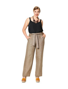 Molde de calça - Burda 6218 2