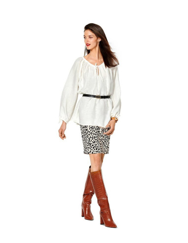 Molde de blusa - Burda 6227