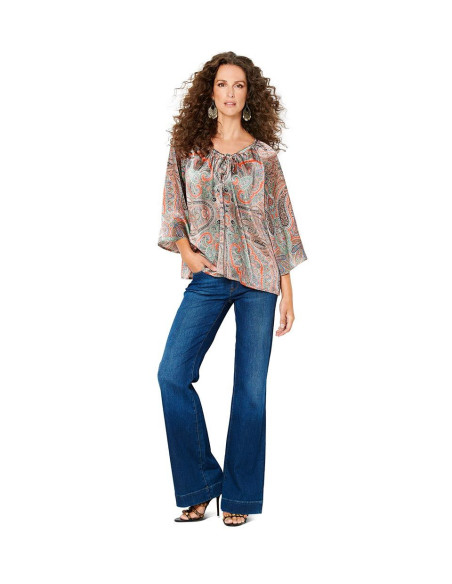 Molde de blusa - Burda 6227