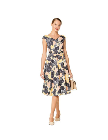 Molde de vestido - Burda 6236