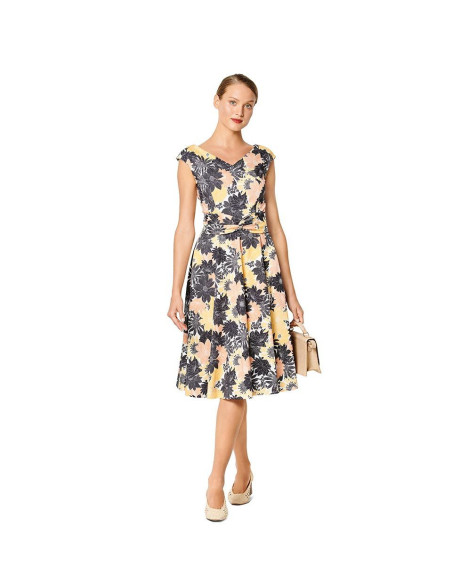 Molde de vestido - Burda 6236