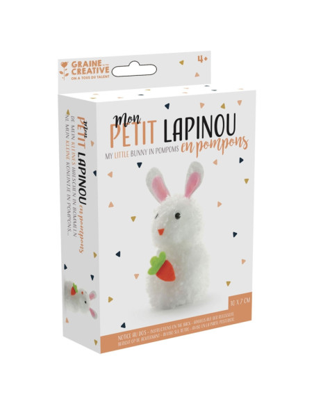 Kit pompom - Meu pequeno coelhinho