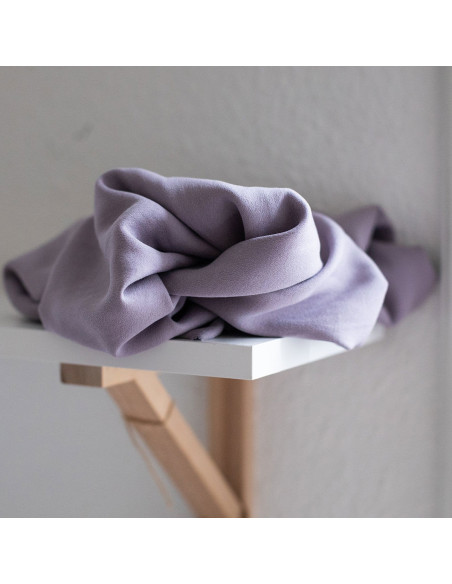 Tecido tencel crepe - Névoa violeta