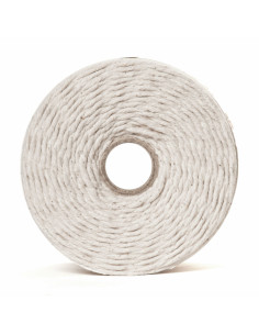Cordão de algodão macramé 3 mm natural 2