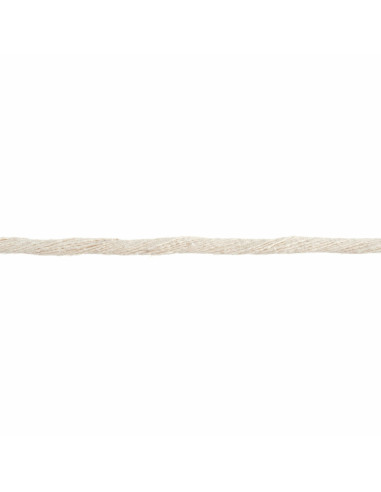 Cordão de algodão macramé 5 mm natural
