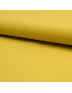 Tecido popeline de viscose - Amarelo ocre