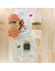 Kit de crochê - Splinter a raposa 2