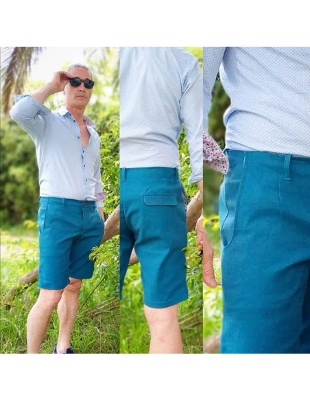 Molde de bermuda para homem Le Playboy - Les BG