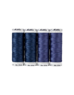 Conjunto de 4 linhas de costura Denim Mettler 2