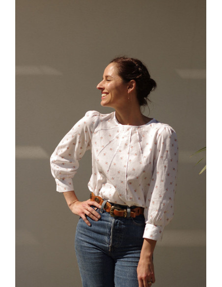 Padrão de vestido, blusa Zénith - Maison Fauve