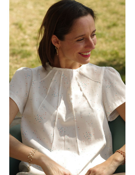 Padrão de vestido, blusa Zénith - Maison Fauve