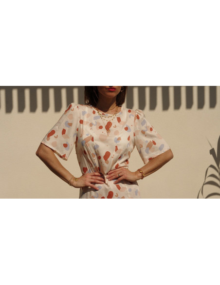 Padrão de vestido, blusa Zénith - Maison Fauve