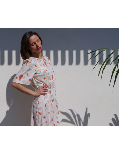Padrão de vestido, blusa Zénith - Maison Fauve