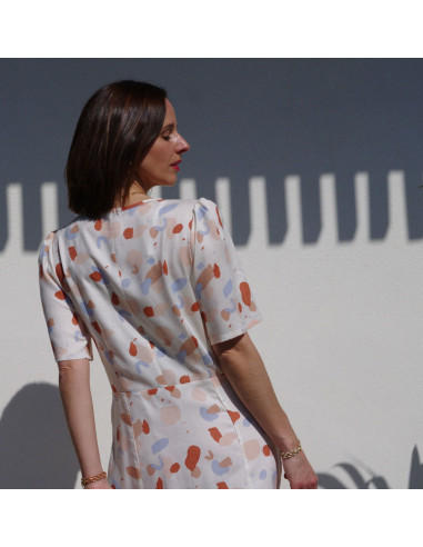 Padrão de vestido, blusa Zénith - Maison Fauve