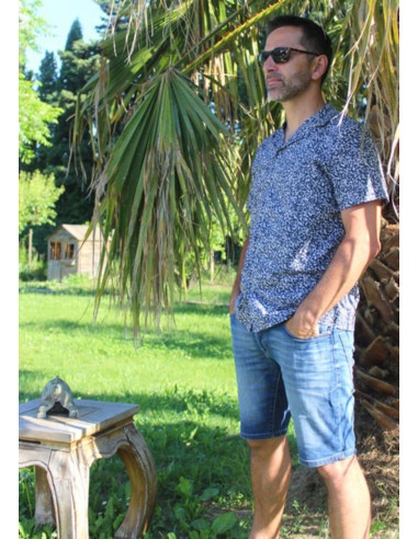 Molde de camisa masculina Le Surfeur - Les BG