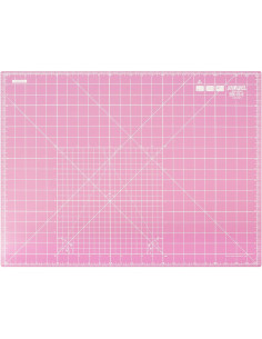 Tábua de corte patchwork Olfa 45 x 60 cm - Rosa 2