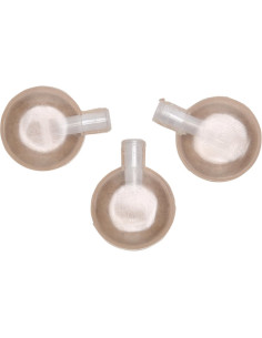 Pacote de 3 apitos para peluches - 25 x 14 mm