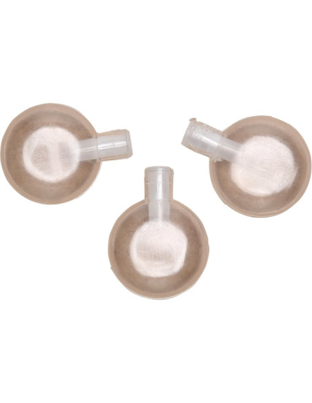Pacote de 3 apitos para peluches - 25 x 14 mm
