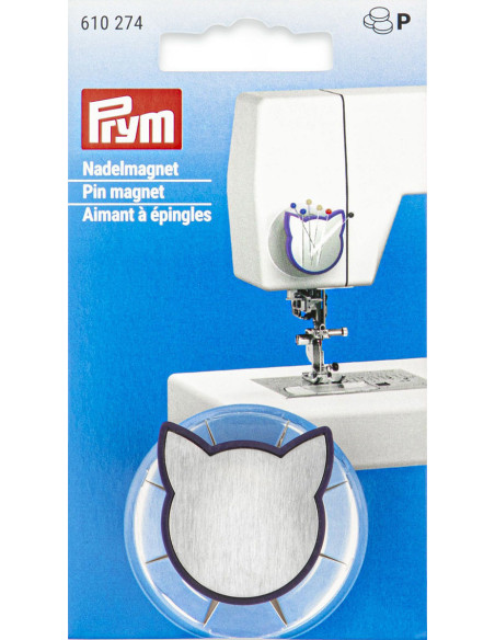Ventosa com íman de gato para máquinas de costura