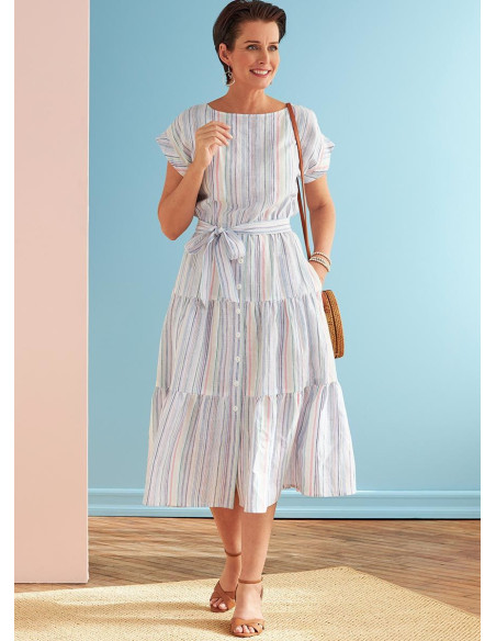 Molde de vestido - Butterick 6722