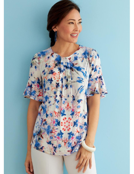 Molde de blusa - Butterick 6730