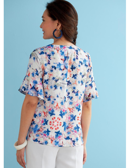 Molde de blusa - Butterick 6730