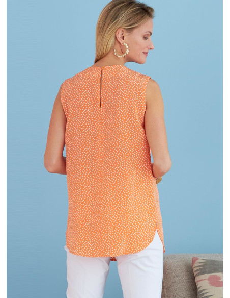 Molde de blusa - Butterick 6730